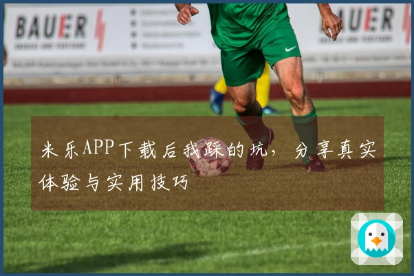 米乐APP下载后我踩的坑，分享真实体验与实用技巧